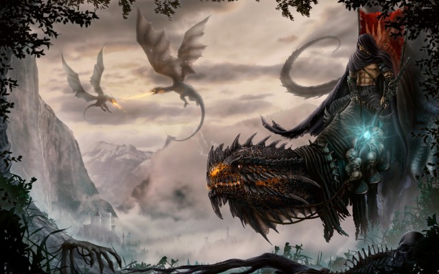 Gothic Dragons And Skulls - 800x800 Wallpaper - teahub.io