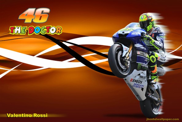 Motogp Valentino Rossi Standing - 1024x691 Wallpaper - teahub.io