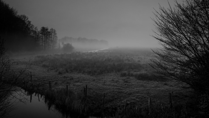 3840x2160, Morning Fog Wallpaper - Fog Dark - 3840x2160 Wallpaper