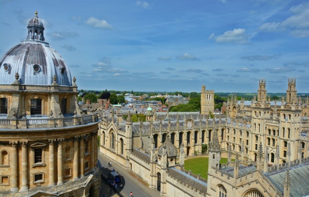 Photo Wallpaper England, Panorama, Architecture, England, - Oxford  University - 1332x850 Wallpaper 