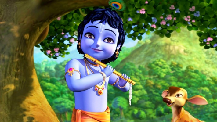 Disney Cartoon Little Krishna Hd Wallpapers - Little Krishna Dahi Handi ...