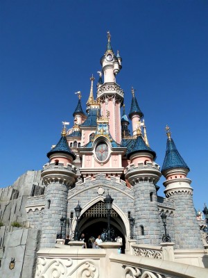 Low-angle Photography Of Disneyland Castle, Sleeping - Disneyland Paris ...