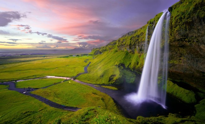 Beautiful Waterfall Landscape 8k Wallpaper - 1024x620 Wallpaper - teahub.io