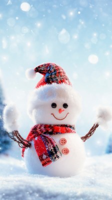 Snowman Wallpaper For Iphone 1080x19 Wallpaper Teahub Io