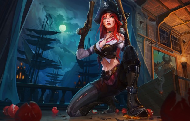 Sexy Miss Fortune By Xxnikichenxx Hd Wallpaper Background Lol Miss Fortune Anime 2160x1080 Wallpaper Teahub Io