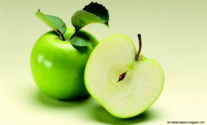 Fresh Green Apple Wallpapers - Green Apple Fruit Hd - 1280x804 Wallpaper -  