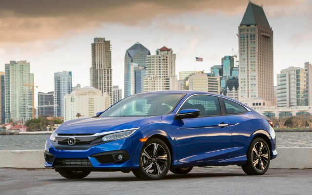 2016 New Honda Civic Coupe Cars Hd Wallpapers - 2017 Honda Civic Dx ...