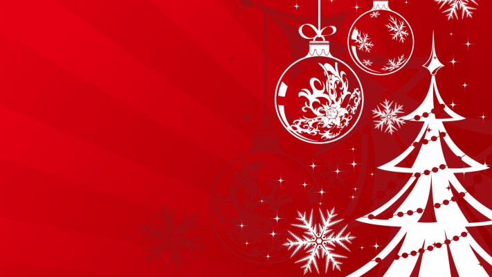 Exquisite Christmas Theme Hd Wallpapers - Christmas Wallpaper Red And ...