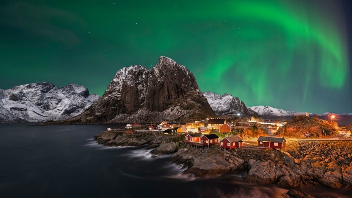 Norway Northern Lights Hd - 1280x838 Wallpaper - teahub.io