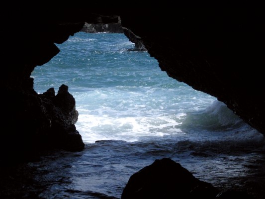 Sea Cave - 1600x1200 Wallpaper - teahub.io