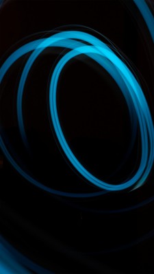 Iphone Wallpapers Blue Light  - HD Wallpaper