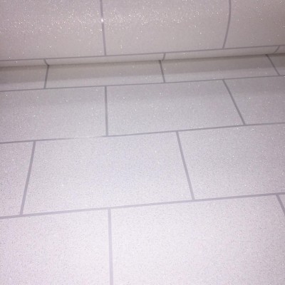 Silver Brick Wallpaper - Tegel Vinyl - 1280x1280 Wallpaper 