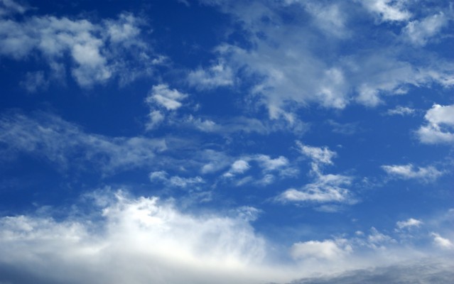 Blue Sky And Clouds Photo - Hi Res Blue Sky - 1920x1201 Wallpaper -  