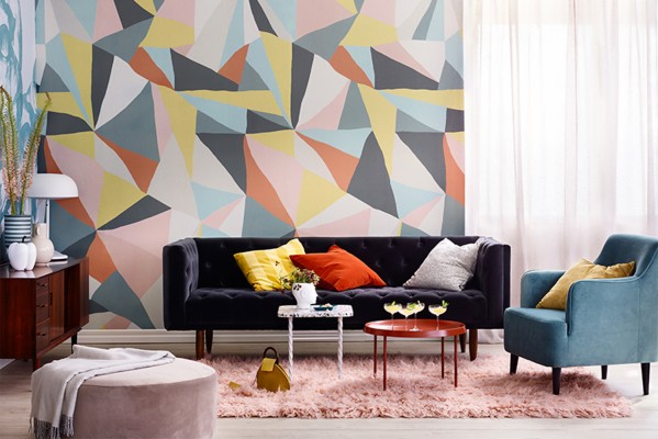 Retro Wallpaper Living Room - 825x1100 Wallpaper - teahub.io