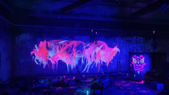 Graffiti Wallpaper Graffiti Wallpaper 4k 1024x600 Wallpaper Teahub Io   2 28457 The Division Graffiti   Graffiti   4k Purple 