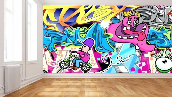 See Our Gallery Graffiti Wallpaper And Wall Coverings - Indoor ...