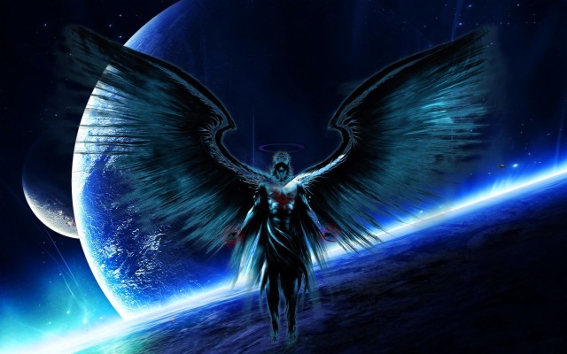 Dark Angel Desktop Wallpapers - Planet Deep Space Space - 1680x1050 ...