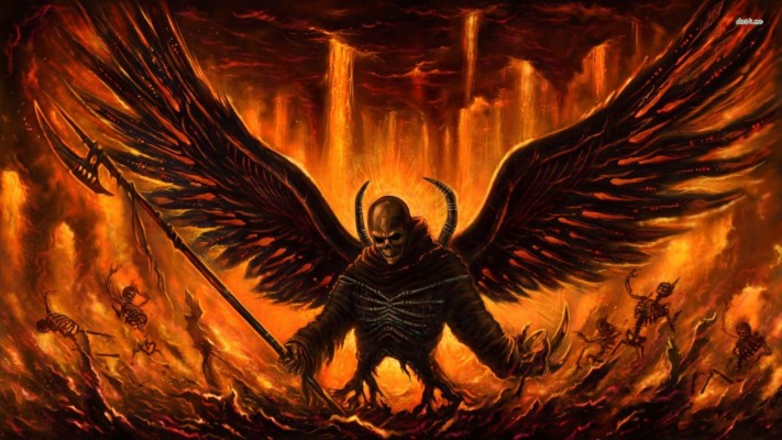 Demon Angel Wallpaper - Fallen Angel In Hell - 1920x1080 Wallpaper ...