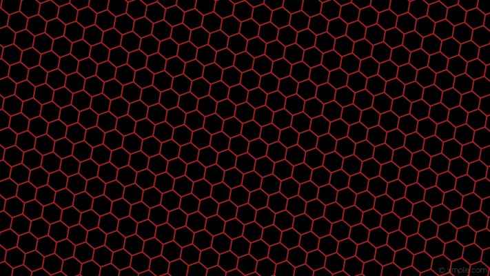 Wallpaper Beehive Black Honeycomb Red Hexagon Fire - Credens - 1920x1080  Wallpaper 