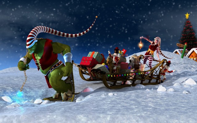 Christmas Animated Wallpaper For Pc - 1920x1200 Wallpaper 