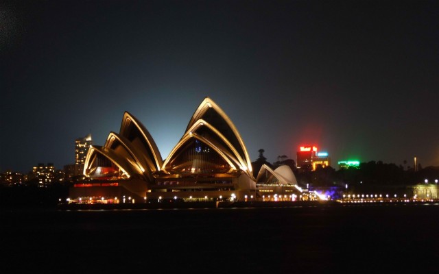 Sydney Opera House Australia Wallpaper Hd - Night Wallpaper Hd ...