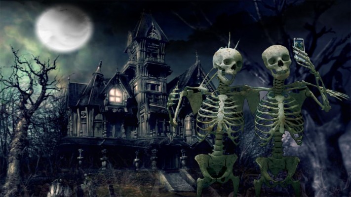 scary halloween photo background