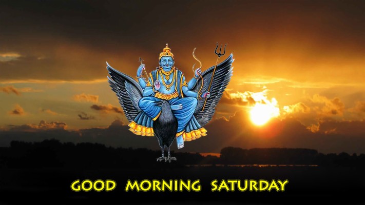 Latest Good Morning Shani Dev Images Wishes With Jai - 682x1024 Wallpaper -  