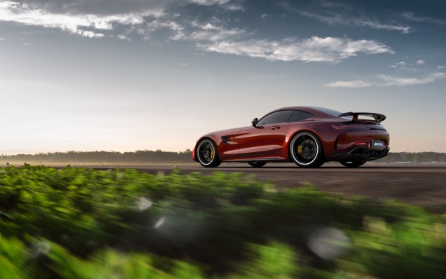 Wallpaper Of Mercedes-amg Gt R, Red, Sportcar - Mercedes Amg Gt Red ...