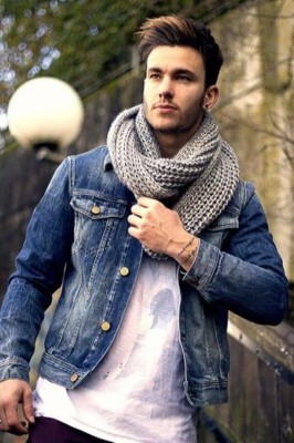 jacket with white t shirt