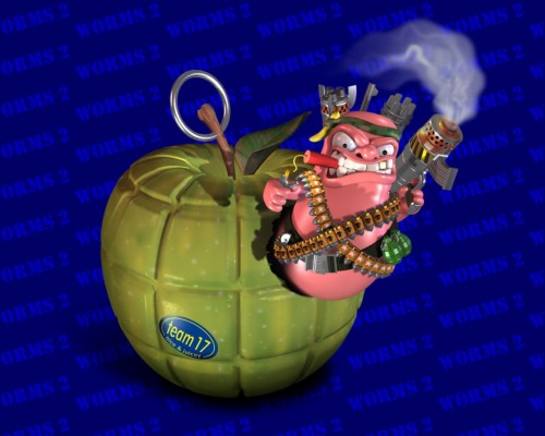 worms 3d logo worms 3d logo
