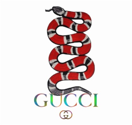 Gucci Snake Logo Clipart Vector Transparent Download - Supreme Snake ...