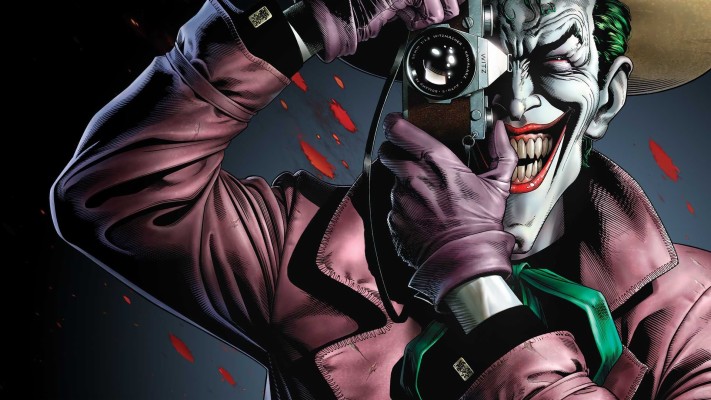 Wallpaper Villain, Joker, Teeth, Camera, Dc Comics - Killing Joke