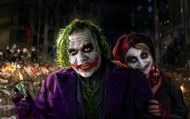 Download Harley Quinn, Joker, Dc Comics, Artwork, Batman Wallpapers ...