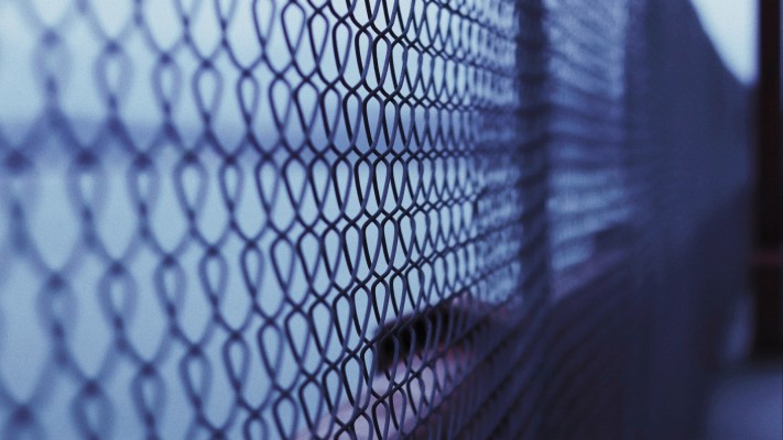 Wallpaper Mesh, Fence, Fencing, Metal, Cells - Fence - 1920x1080