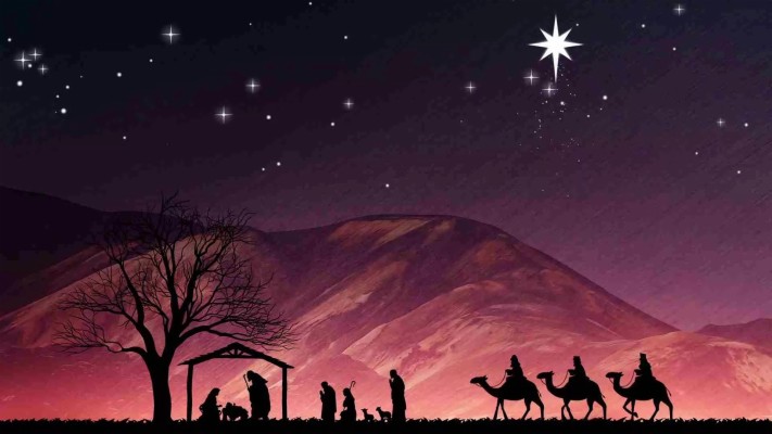 Christian Christmas Desktop Wallpaper - Nativity Christmas Wallpaper ...