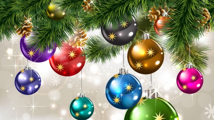 Christmas Balls Wallpaper Hd - 2880x1800 Wallpaper - teahub.io