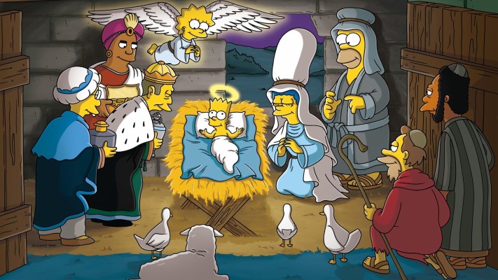 The Simpsons, Christmas Wallpapers Hd / Desktop And - Merry Christmas ...