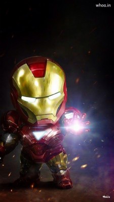 Marvel Movies Hd Wallpapers,images And Photos - Iron Man Cute - 640x1136  Wallpaper 