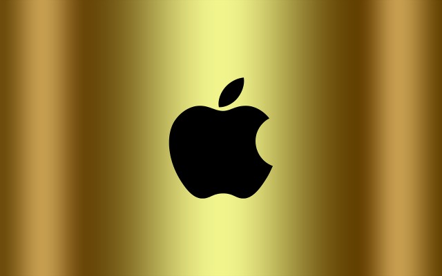 Apple Background,gold Wallpaper,free Pictures, Free - Logo Apple - 1280x800  Wallpaper 