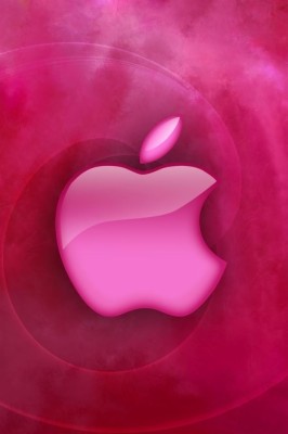 100% Quality Hd Apple Pink, By Lungile Humblestone - Pink Apple Logo ...