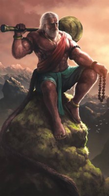 Hanuman Ji Art - 800x1430 Wallpaper 