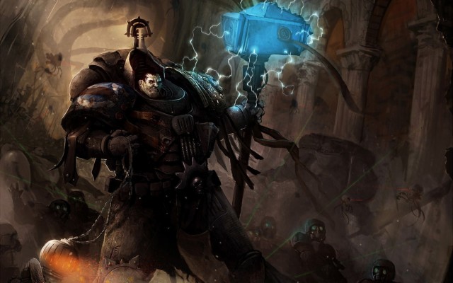 Warhammer 40k, Commander, Hammer, Fighters - Deathwatch Rpg Artwork ...