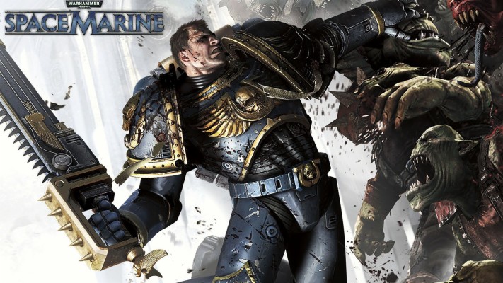 Photo Wallpaper Space Marine, Warhammer 40,000, Trio - Codex Astartes ...