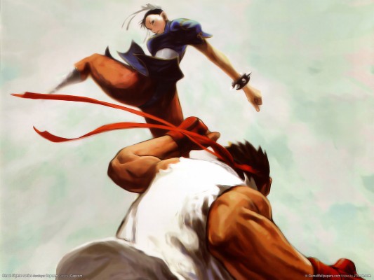 Street Fighter - Flying Kick Chun Li Kick - 1600x1200 Wallpaper - teahub.io