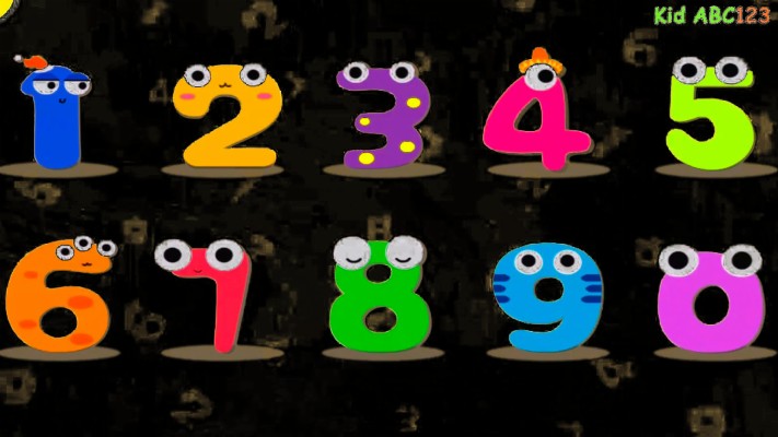 1 To 10 Numbers Transparent Image - Kids Numbers Png - 1920x1080 ...