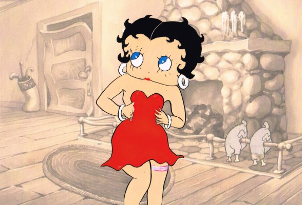 Betty Boop Production Cel Data Src Black Betty Boop Betty Boop