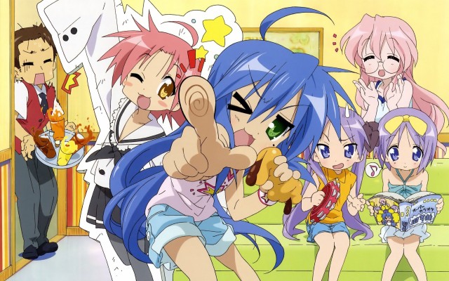 Lucky Star Konata Thumbs Up - 1920x1200 Wallpaper - teahub.io