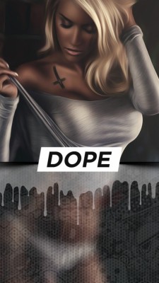 Dope Girl Wallpaper 4k Dope Cartoon 1242x2208 Wallpaper Teahub Io