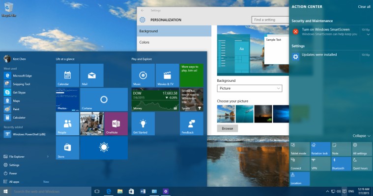 windows 10 taskbar theme for vista