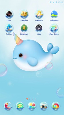 Cute Dolphin Background Av Kawaii Blue 600x1067 Wallpaper Teahub Io